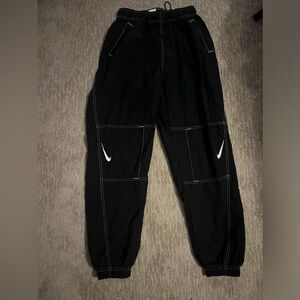 Nike windbreaker joggers.  Black size XS.  Excellent condition.  Worn once.